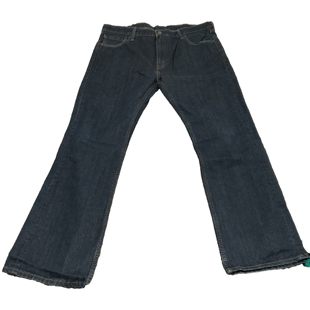 Levis 527 Jeans Mens 40x32 Blue Bootcut Mid Rise Medium Wash Denim Western
